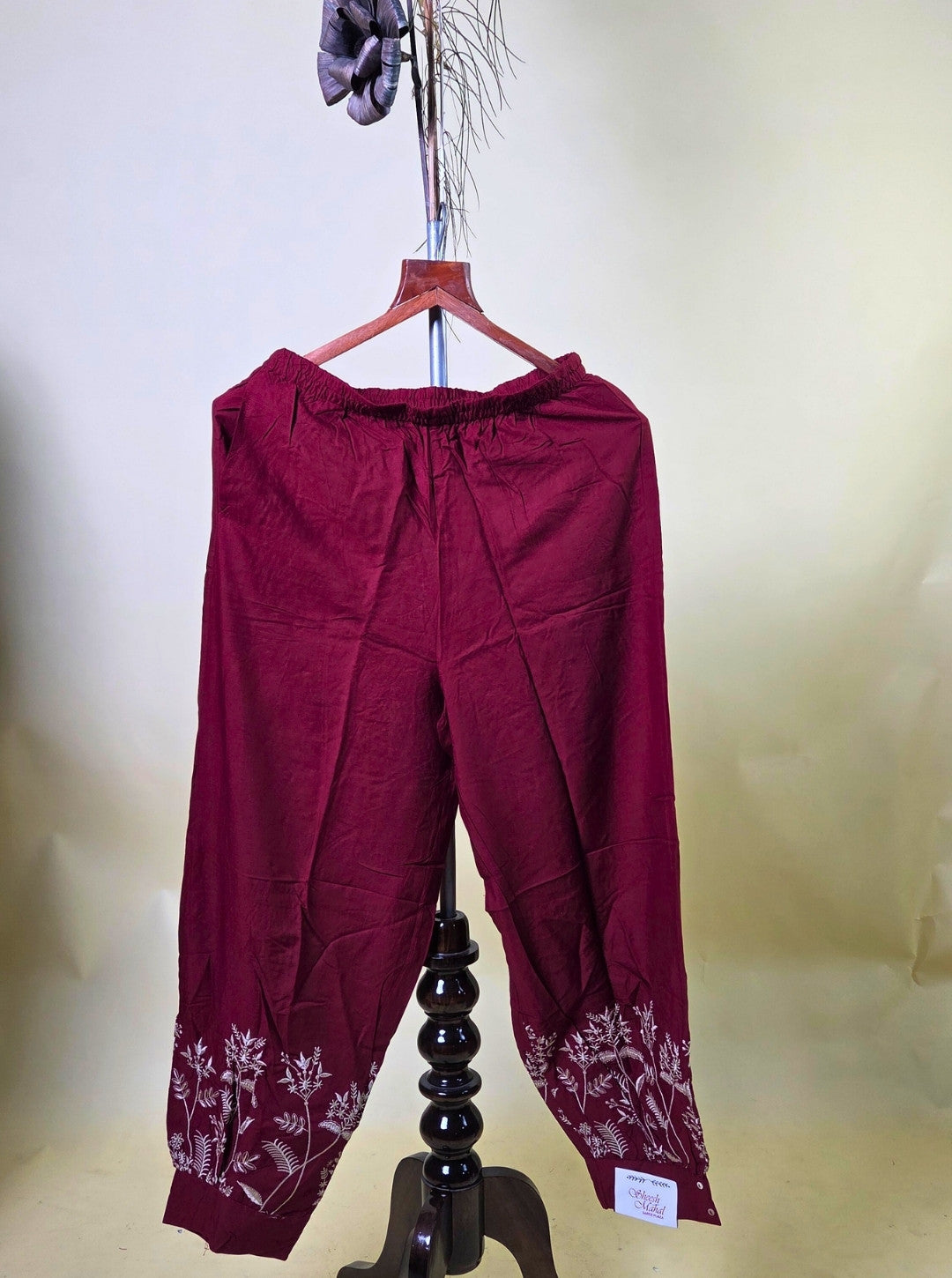 COTTON KURTA & AFGANI SLEEVES EMBRODIERY WITH AFGANI SALWAR & ZIKZACK DUPPATA (KUR1074)