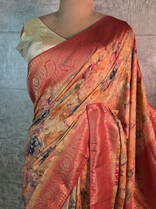 CRAPE SILK (SAREE1110)
