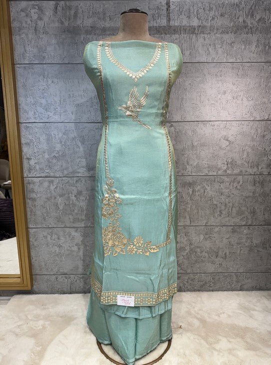 CRAPE TISSU GREEN (SUIT1114)