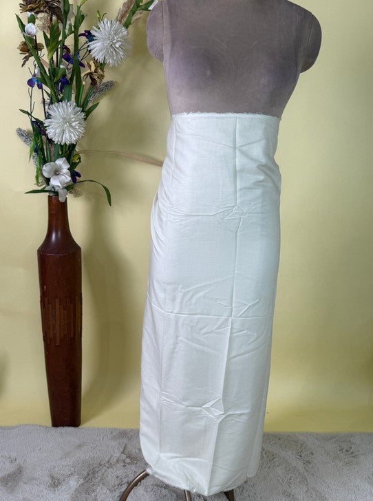 IVORY OFF WHITE SUIT WITH WEAVING AND HANDWORK (SUIT1100)