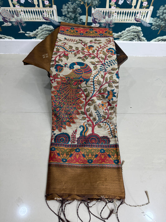 TUSSER SILK SAREE