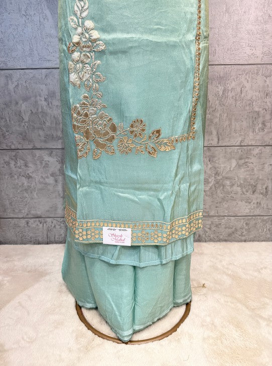 CRAPE TISSU GREEN (SUIT1114)