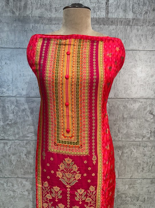 MANGENTA DOLA FABRIC (SUIT1112)