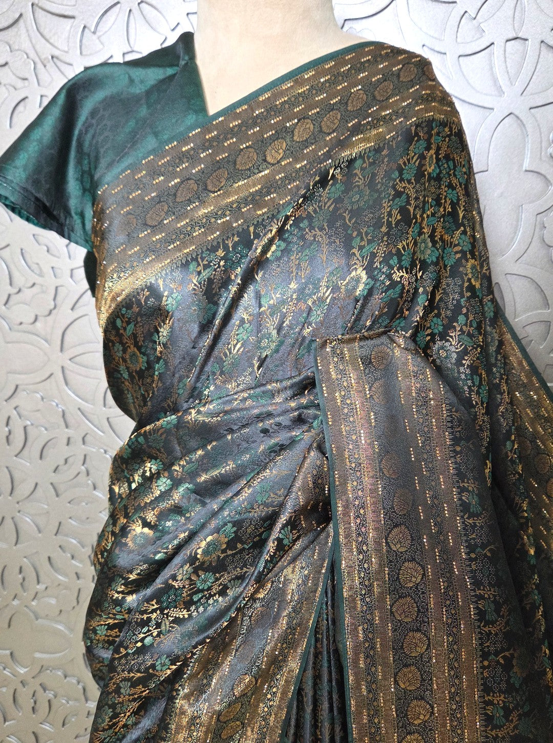 TANABANA BEAUTIFUL CREPE SILK SAREE (SAREE1087)